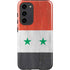 Syria Flag Distressed Galaxy S23 Plus Pro Case